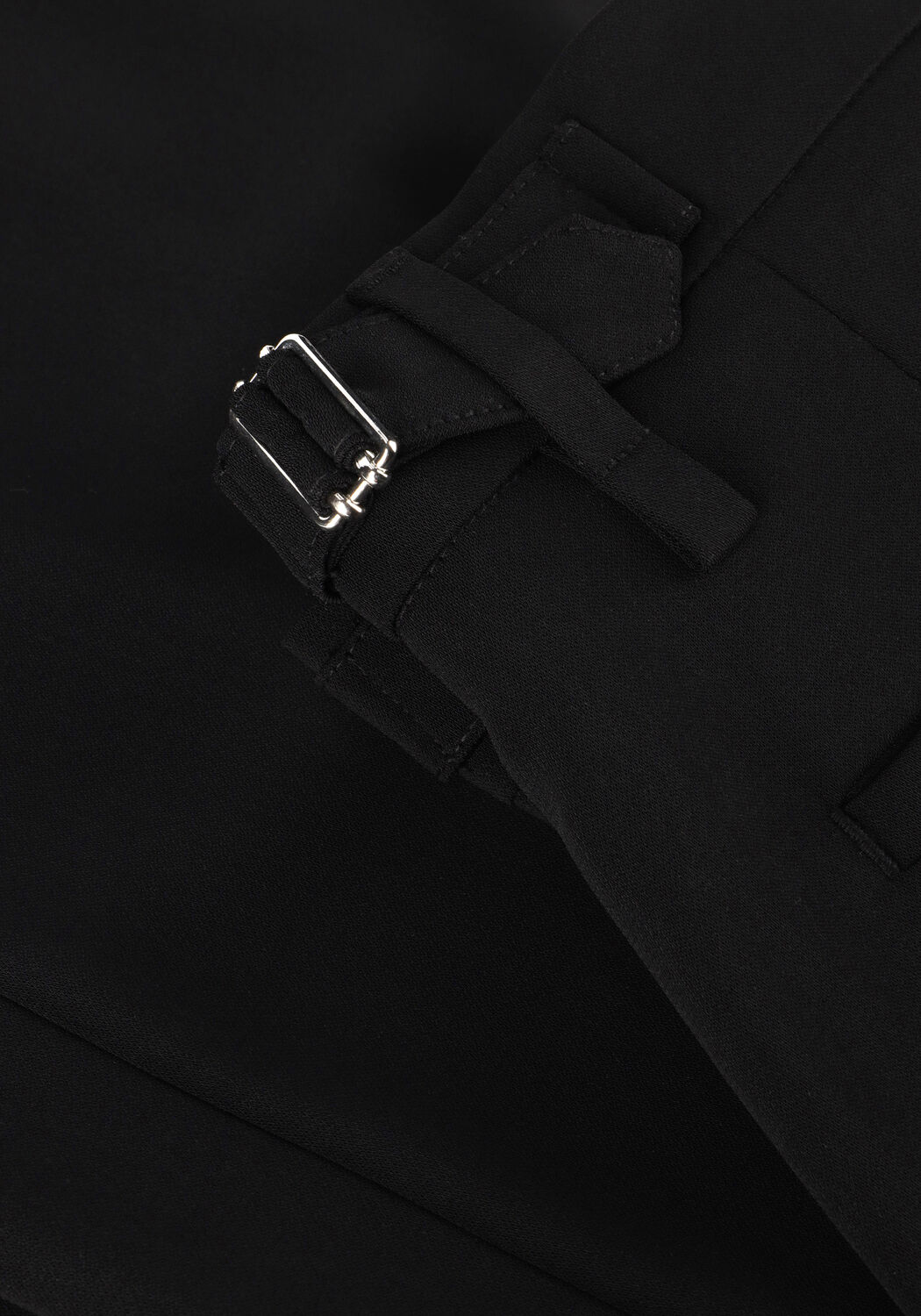 Zwarte VANILIA Pantalon CREPE TAILORED WIDE LEG - large