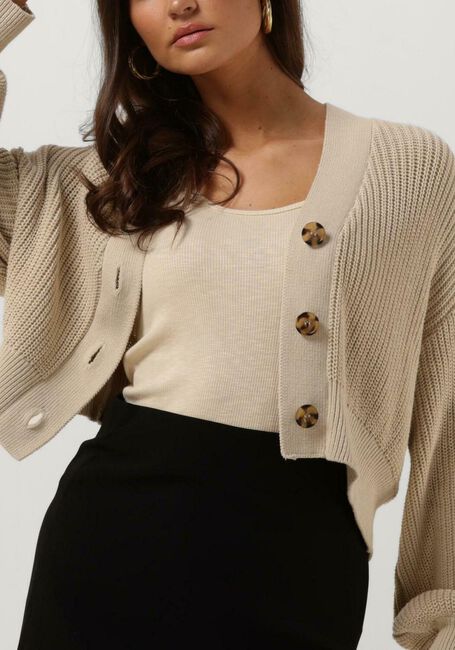 MODSTRÖM Gilet CALLO MD CARDIGAN Sable - large