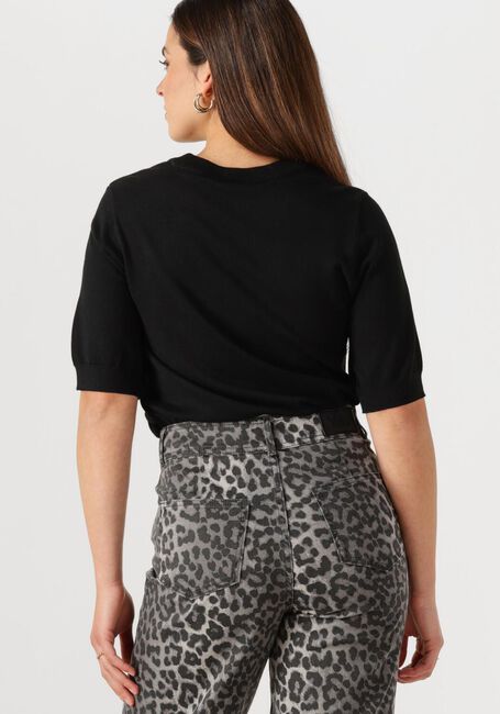 Zwarte Y.A.S. Trui YASLENA SS KNIT PULLOVER S. NOOS - large