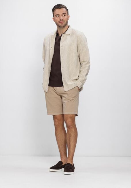 PROFUOMO OVERSHIRT RAW Surchemises en beige - large