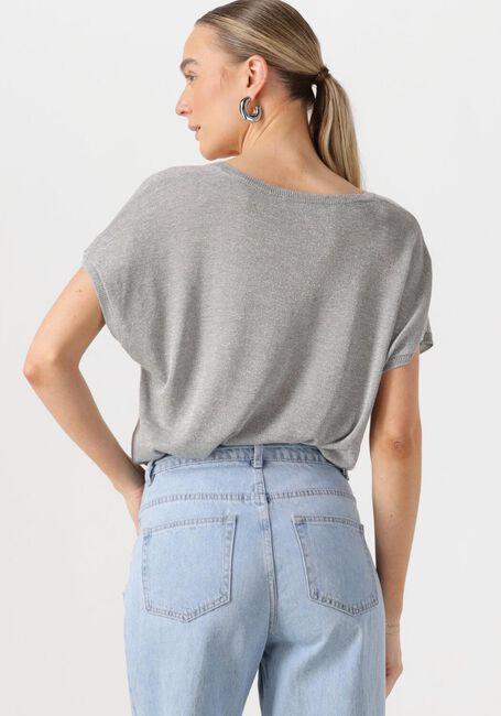 MINUS Haut CARLINA BATSLEEVE KNIT TEE Métallique - large