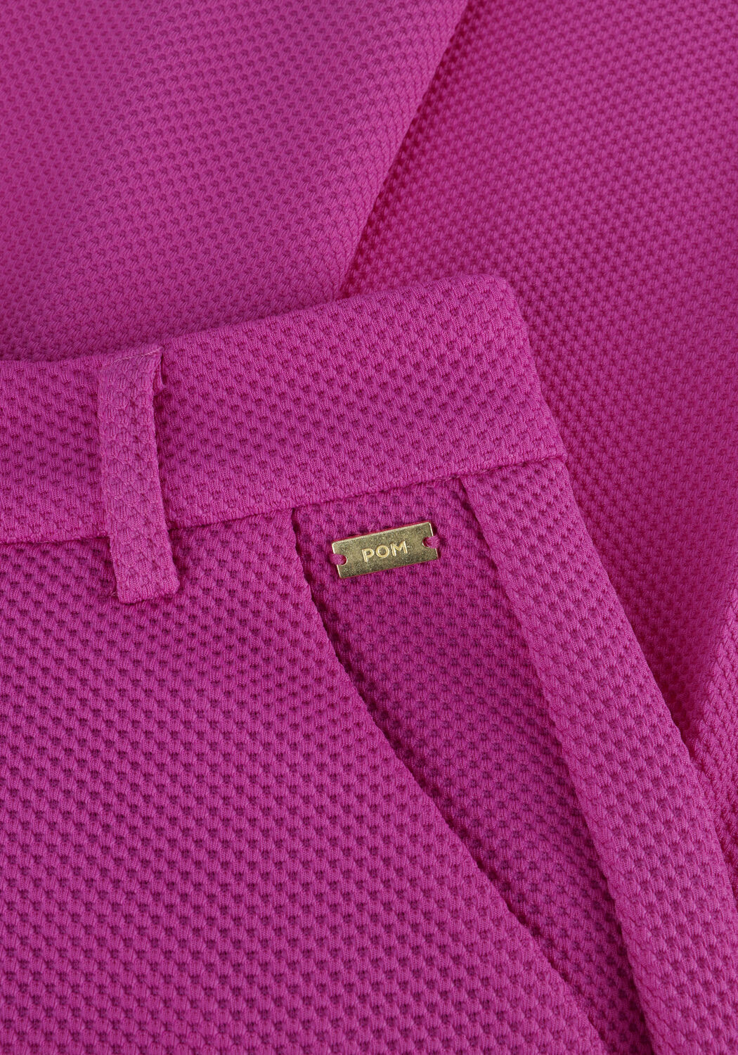 Roze POM AMSTERDAM Pantalon WIDE LEG CACTUS PINK - large