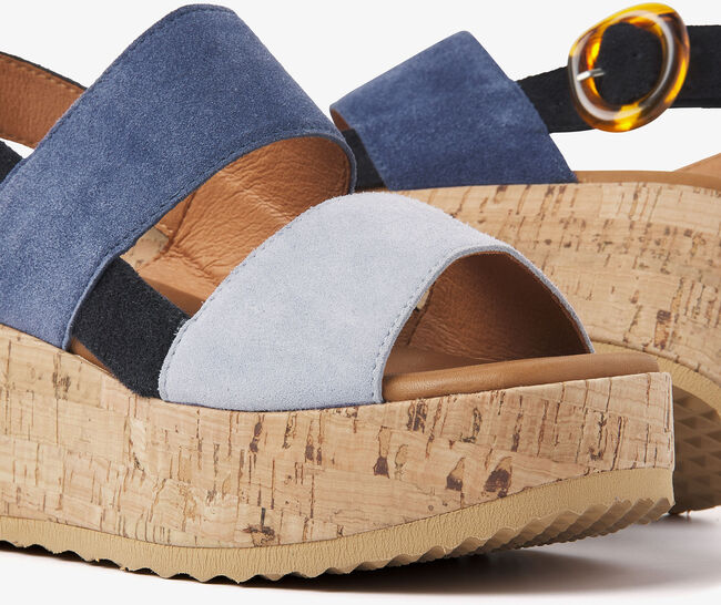 Blauwe VIA VAI Sandalen SISSEL RAVEN - large