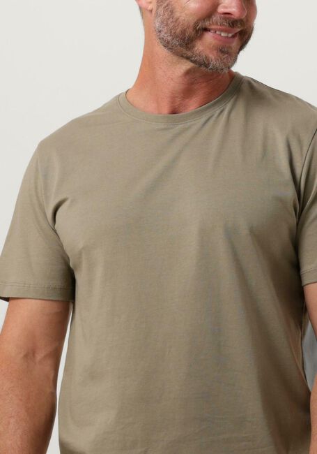 Groene SELECTED HOMME T-shirt SLHASPEN SS O-NECK TEE W - large