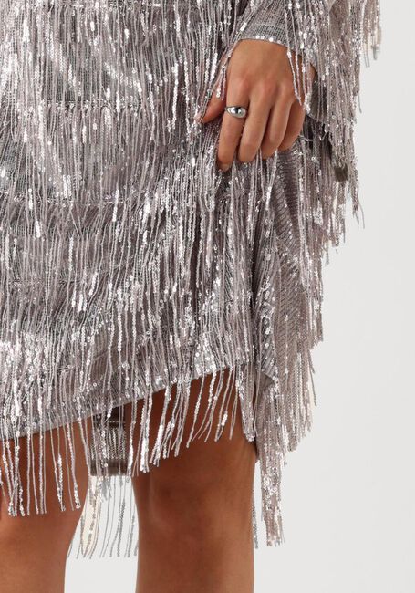 ANA ALCAZAR Mini robe PURE SEQUINS DRESS en argent - large