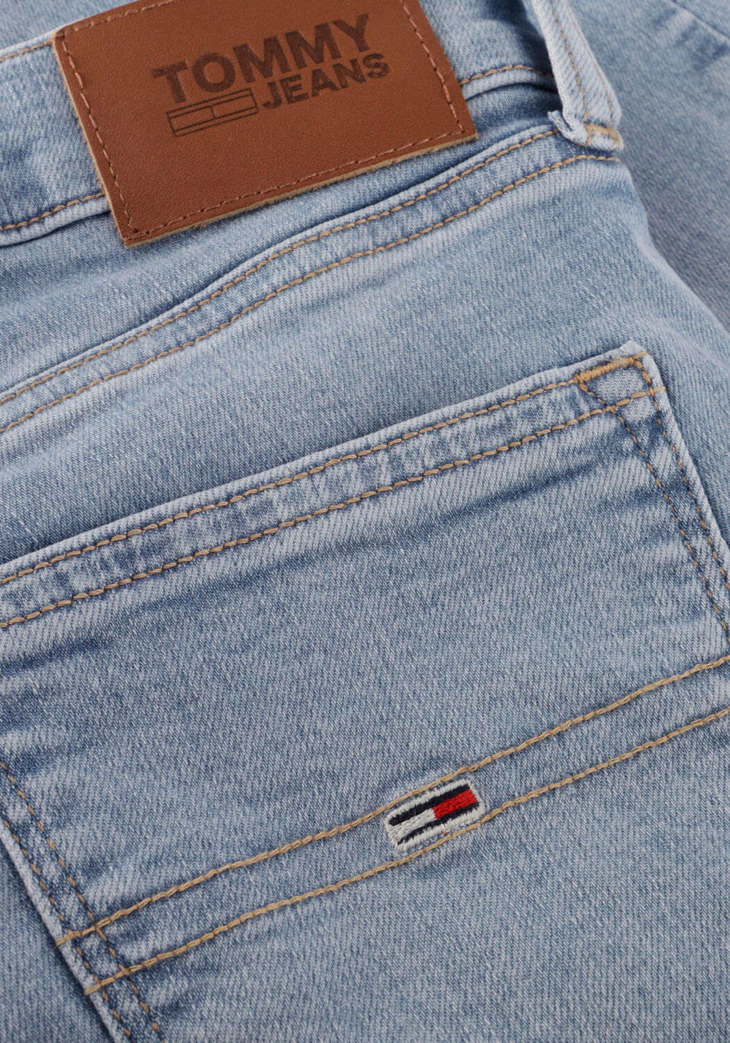 TOMMY JEANS Skinny jeans NORA MR SKINNY BG1215 Bleu clair - large