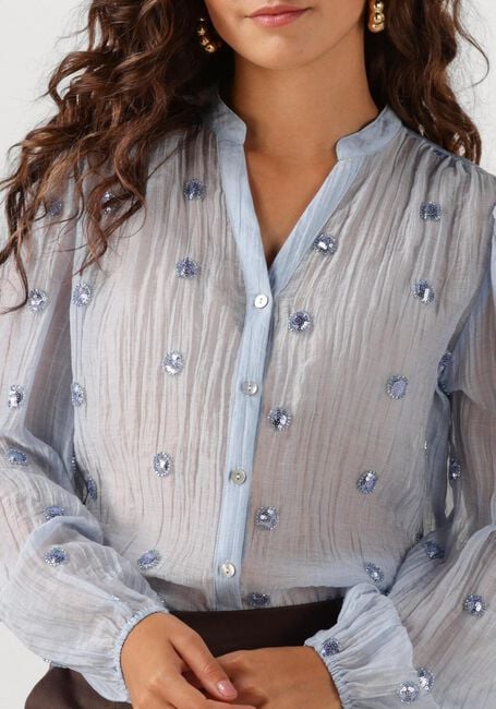 Witte NUKUS  ROSAN BLOUSE EMBROIDERY - large