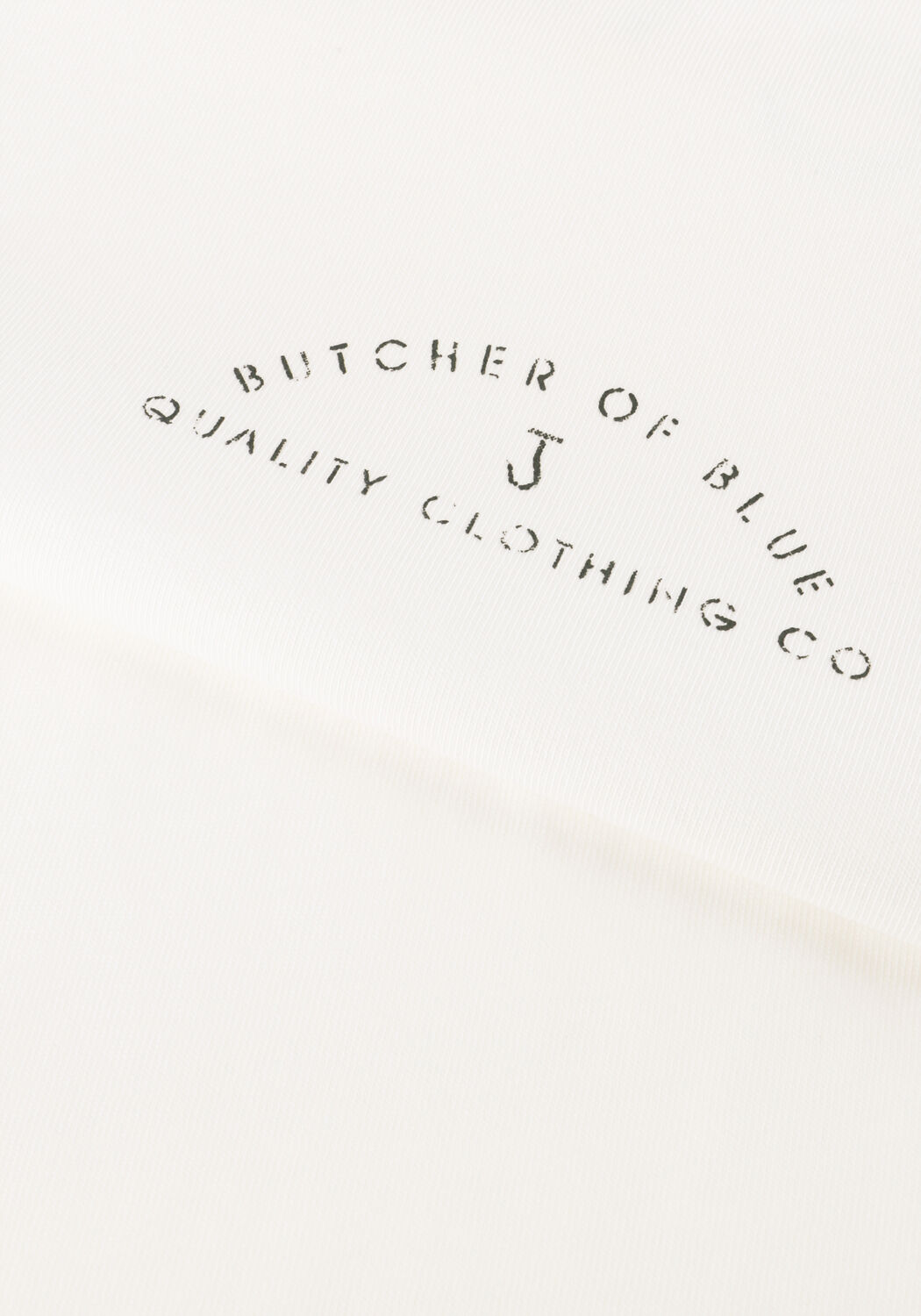 BUTCHER OF BLUE T-shirt ARMY QCC TEE en blanc - large