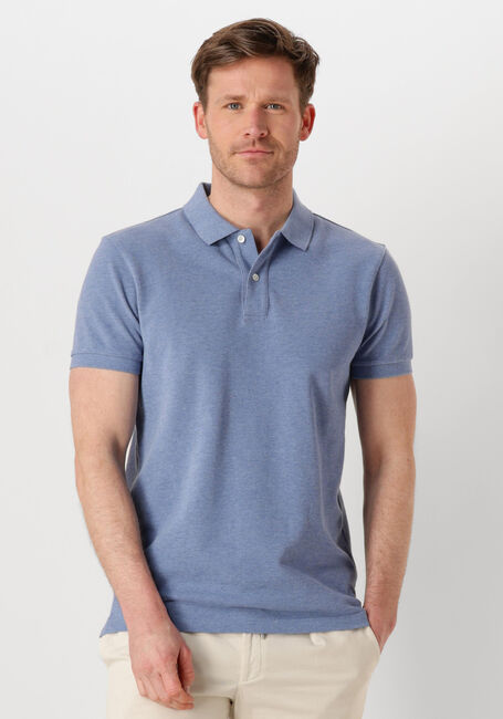 Blauwe PROFUOMO Polo POLO SHORT SLEEVE - large