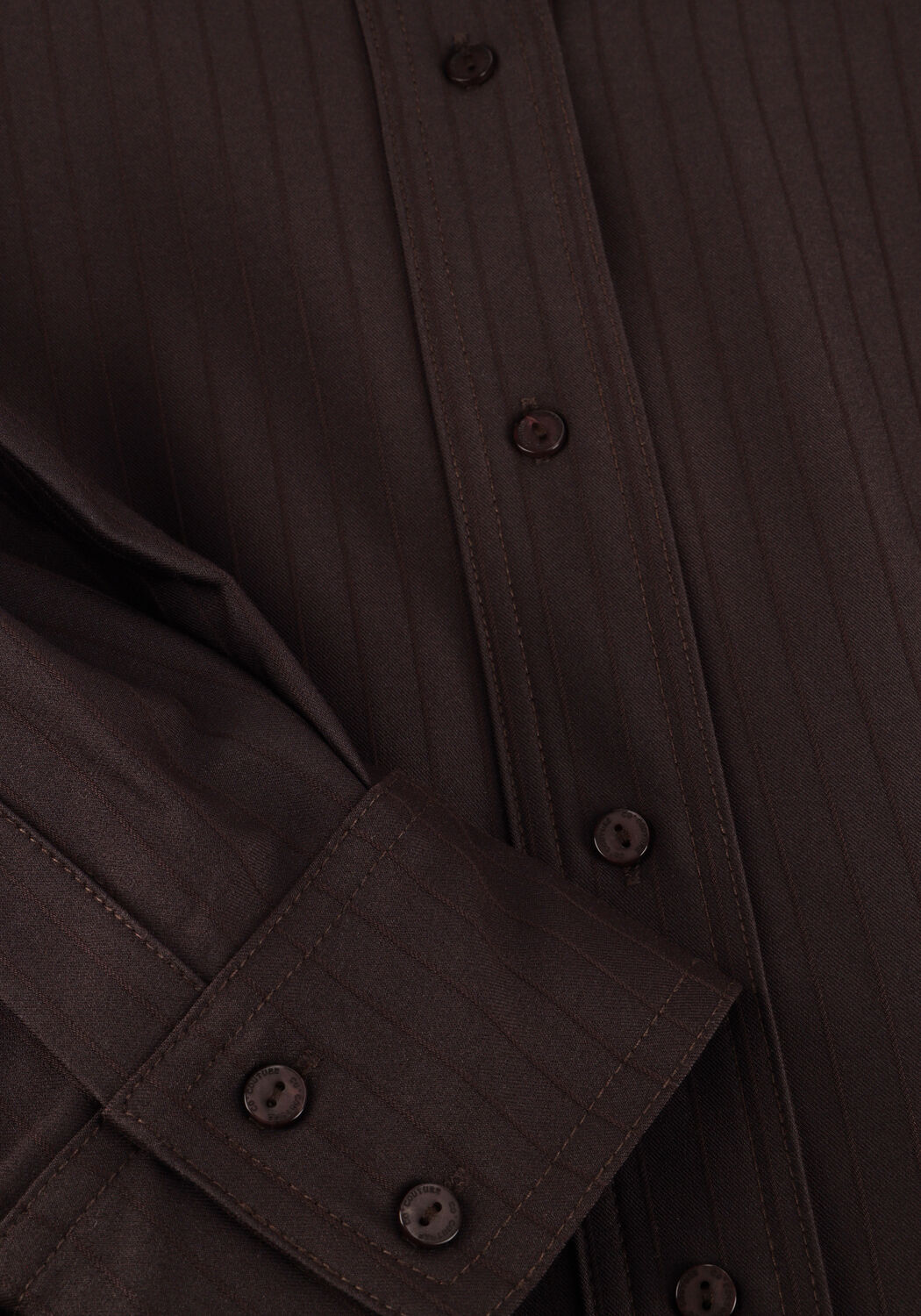 CO'COUTURE Robe midi ZELLACC BATWING DRESS en marron - large