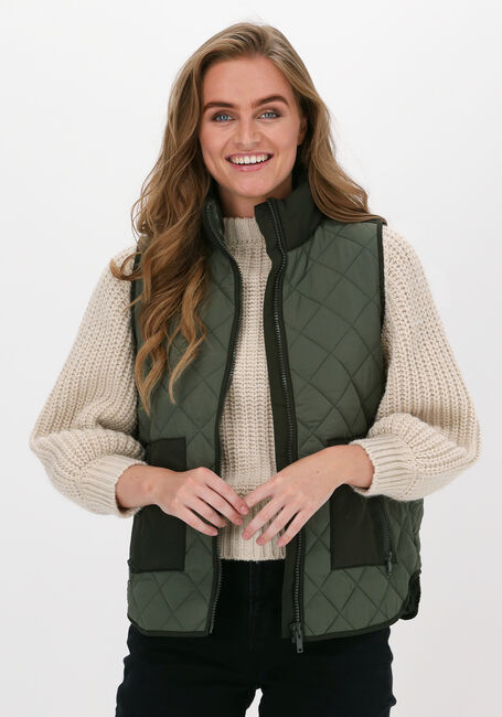 ENVII Veste sans manches ENSOLANGE WAISTCOAT 6729 en vert - large