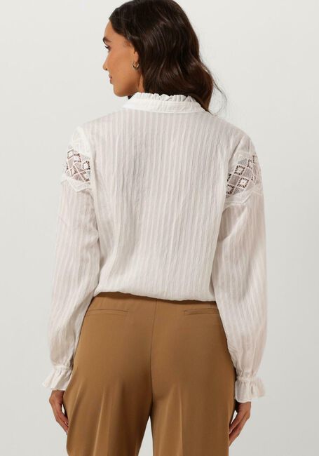 CO'COUTURE SELMA ANGLE LACE SHIRT Blouses en blanc - large
