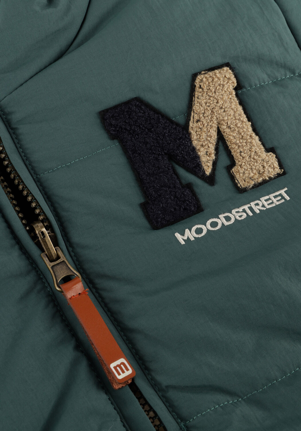 MOODSTREET Veste matelass&eacute; JAMIE Vert fonc&eacute; - large