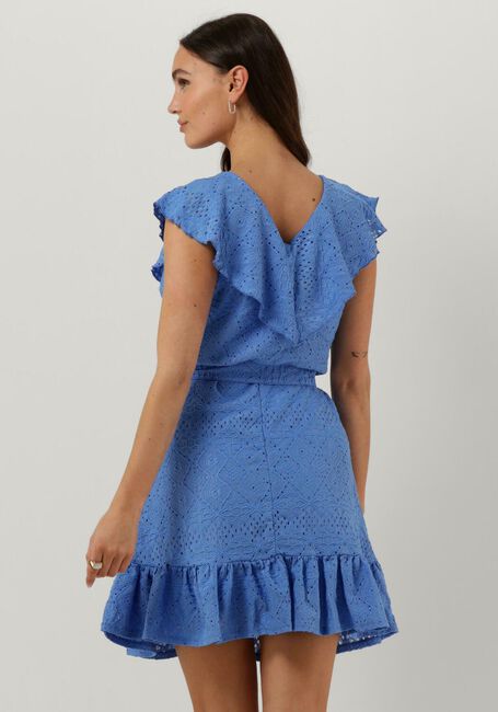 Blauwe OBJECT Mini jurk OBJFEODORA S/L DRESS - large
