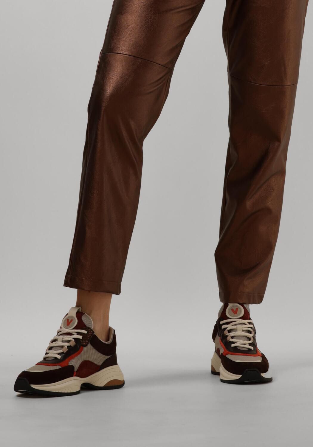 VIA VAI Baskets basses PEPPER FIN en rouge - large