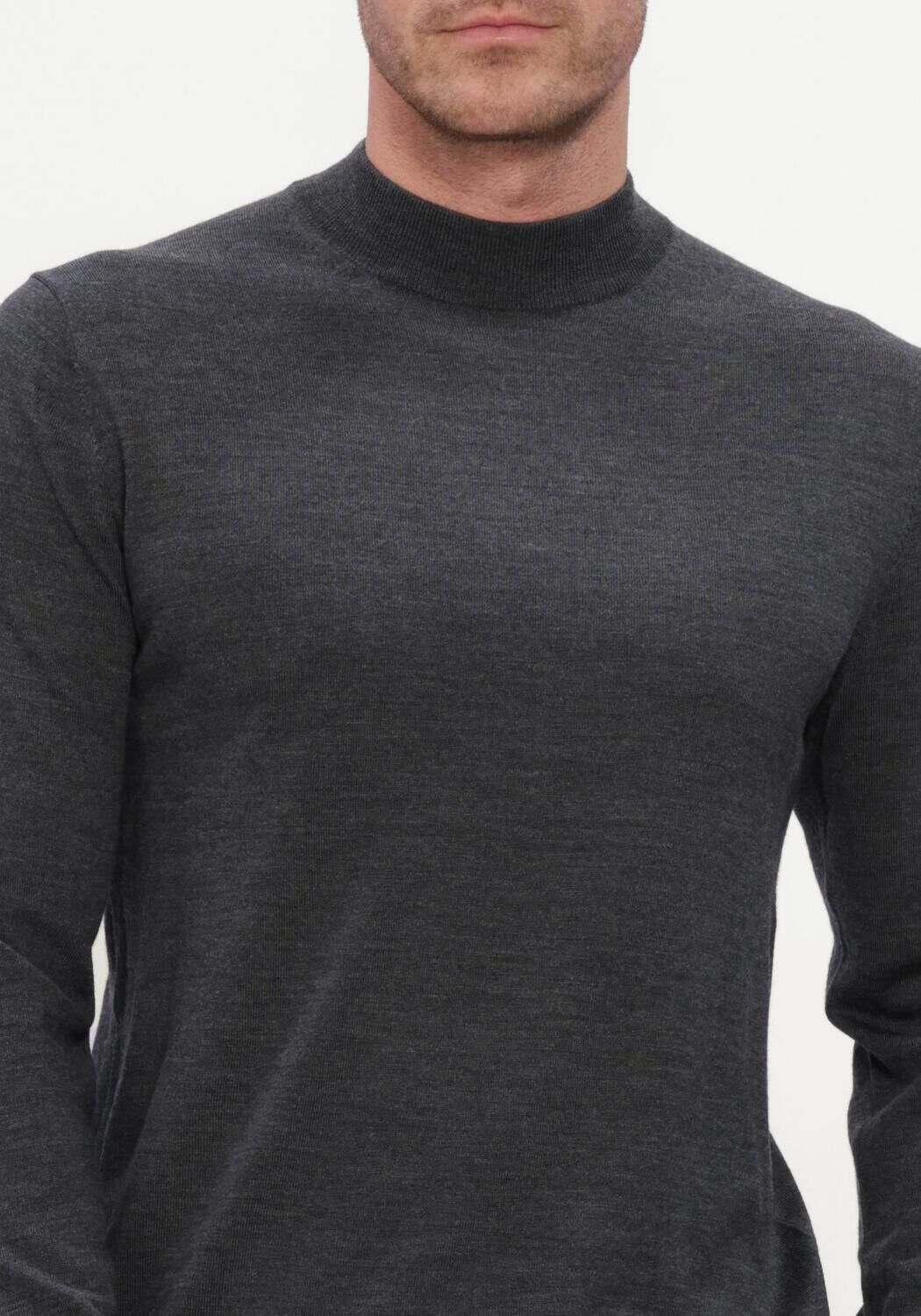 STEFANO LAURAN Pull TURTLE NECK MERINO Gris fonc&eacute; - large
