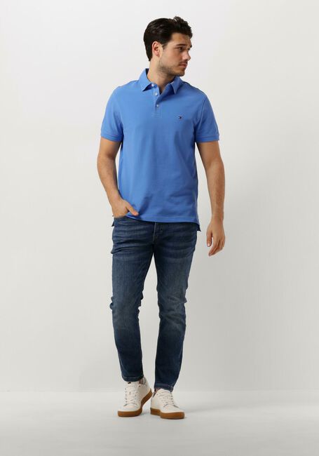 TOMMY HILFIGER Polo 1985 SLIM POLO en bleu - large