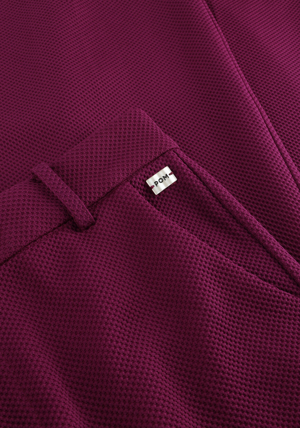 Paarse POM AMSTERDAM Wijde broek PANTS - LARA PLUM - large