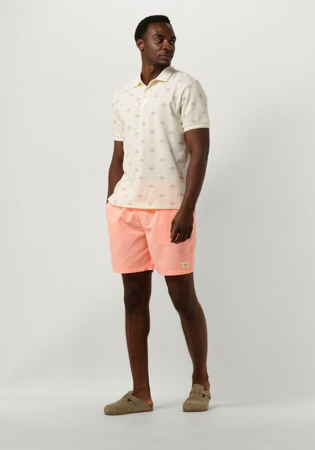 SCOTCH & SODA Shorts de bain MID LENGTH SWIM SHORT SOLID en rose - large