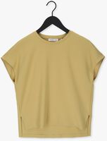 Gouden VANILIA T-shirt CREPE LAYER