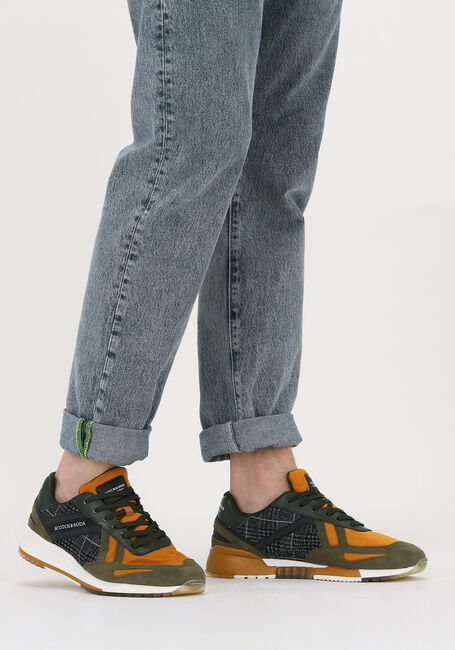 SCOTCH & SODA Baskets basses VIVEX LOW en vert - large