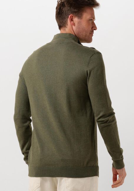 SELECTED HOMME Pull SLHBERG HALF ZIP CARDIGAN NOOS en vert - large