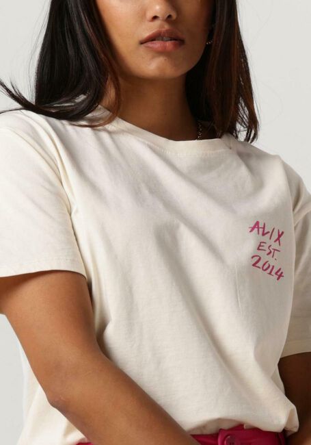 Ecru ALIX THE LABEL T-shirt THE 2014 T-SHIRT - large