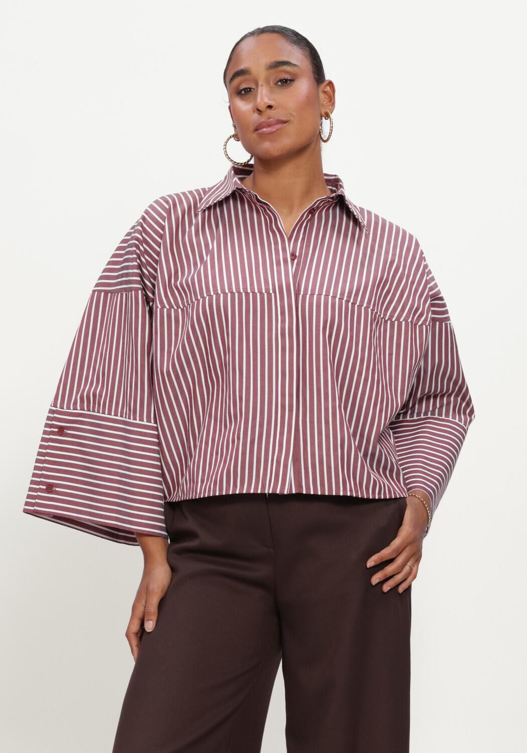 Bordeaux EST'SEVEN  VARISSA BLOUSE - large