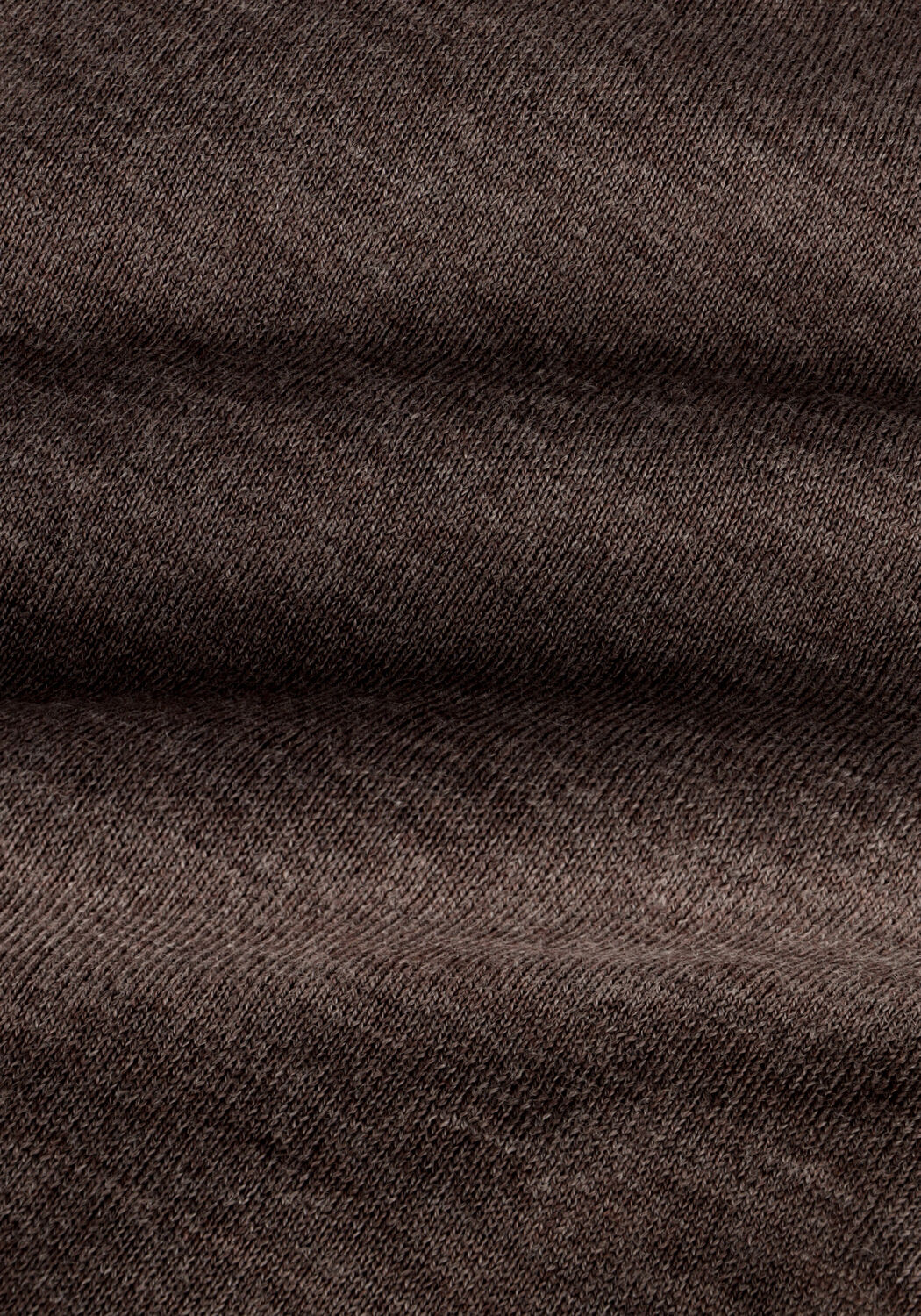 PROFUOMO Col roul&eacute; PULLOVER HALFZIP en taupe - large