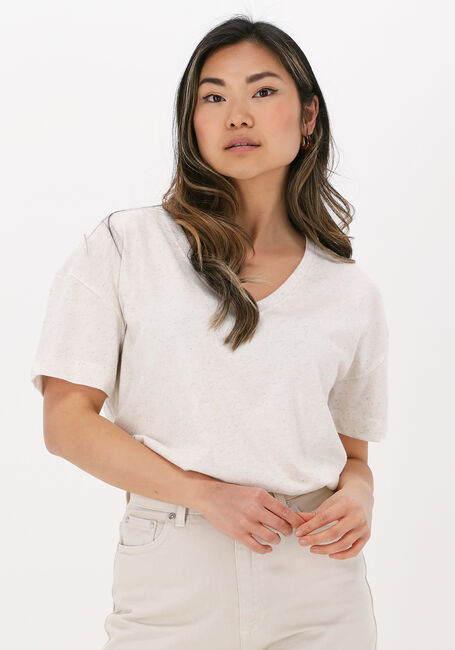SIMPLE T-shirt JERSEY TOP Sable - large