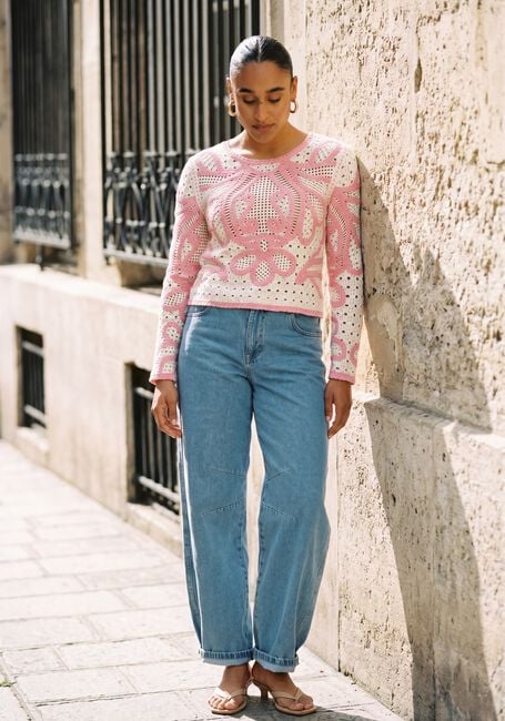 Roze SUNCOO Trui PAELINI - large