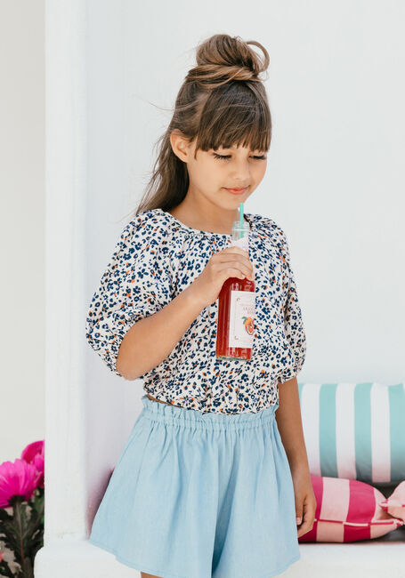 PETIT BLUSH Pantalon courte SMOCK FRILL SHORT Écru - large