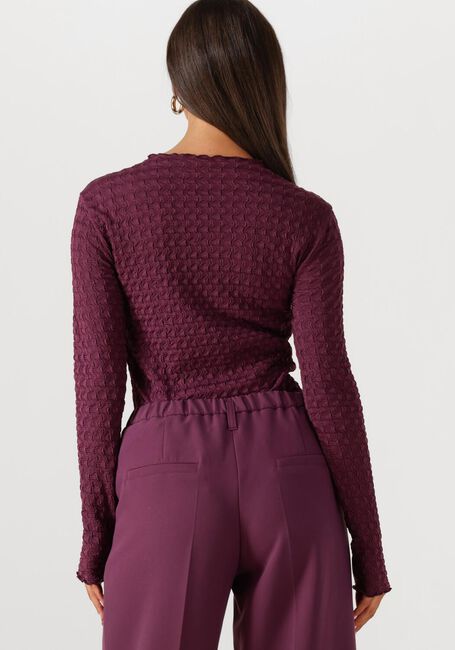 SUMMUM Haut TOP STRUCTURE JERSEY en violet - large