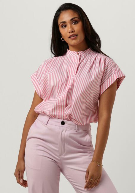 SCOTCH & SODA EXTENDED SHOULDER ROLL SLEEVE SHIRT Blouses Rose clair - large