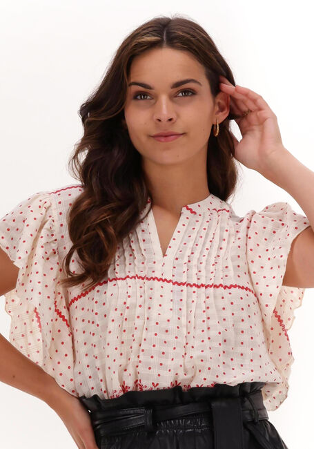 LOLLYS LAUNDRY ISABEL Blouses en rouge - large