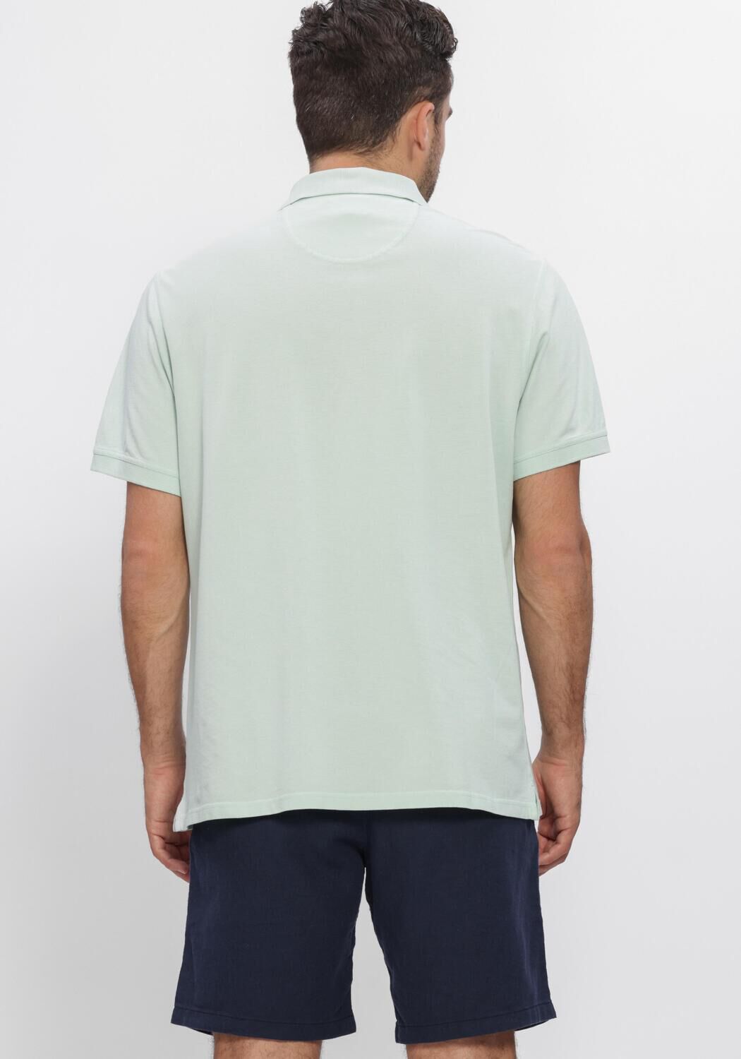 Blauwe BARBOUR Polo LIGHTWEIGHT SPORTS POLO SHIRT - large