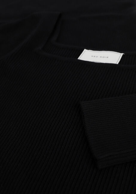 NEO NOIR Robe midi FELINE KNIT DRESS en noir - large