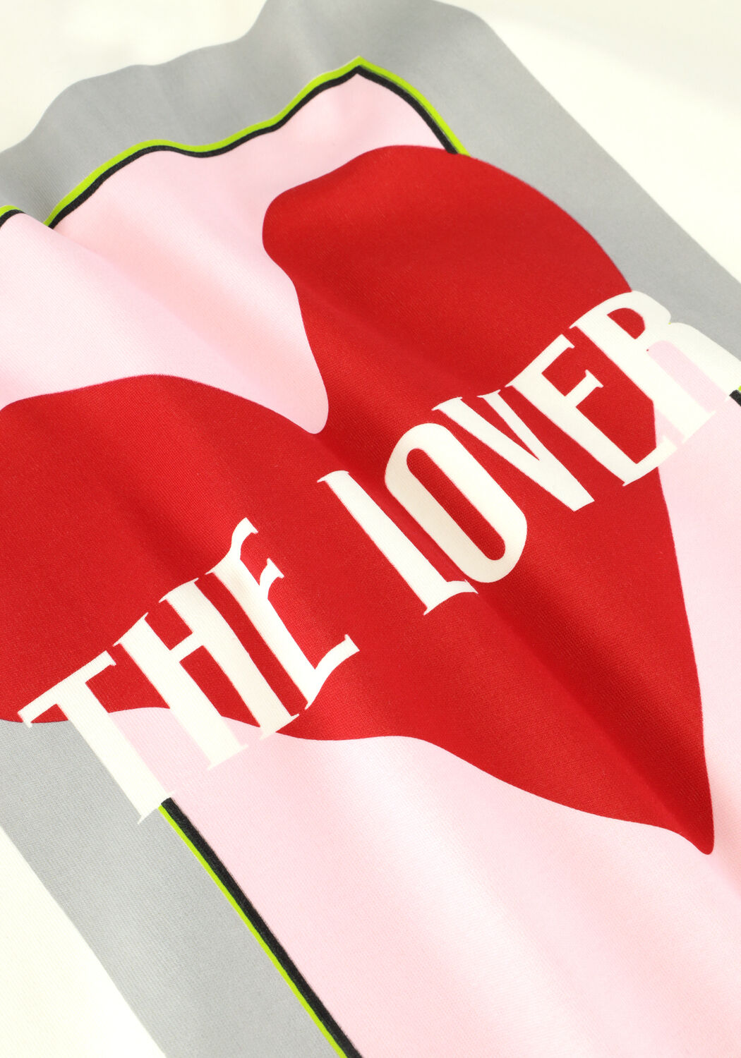 Witte POM AMSTERDAM T-shirt THE LOVER - large