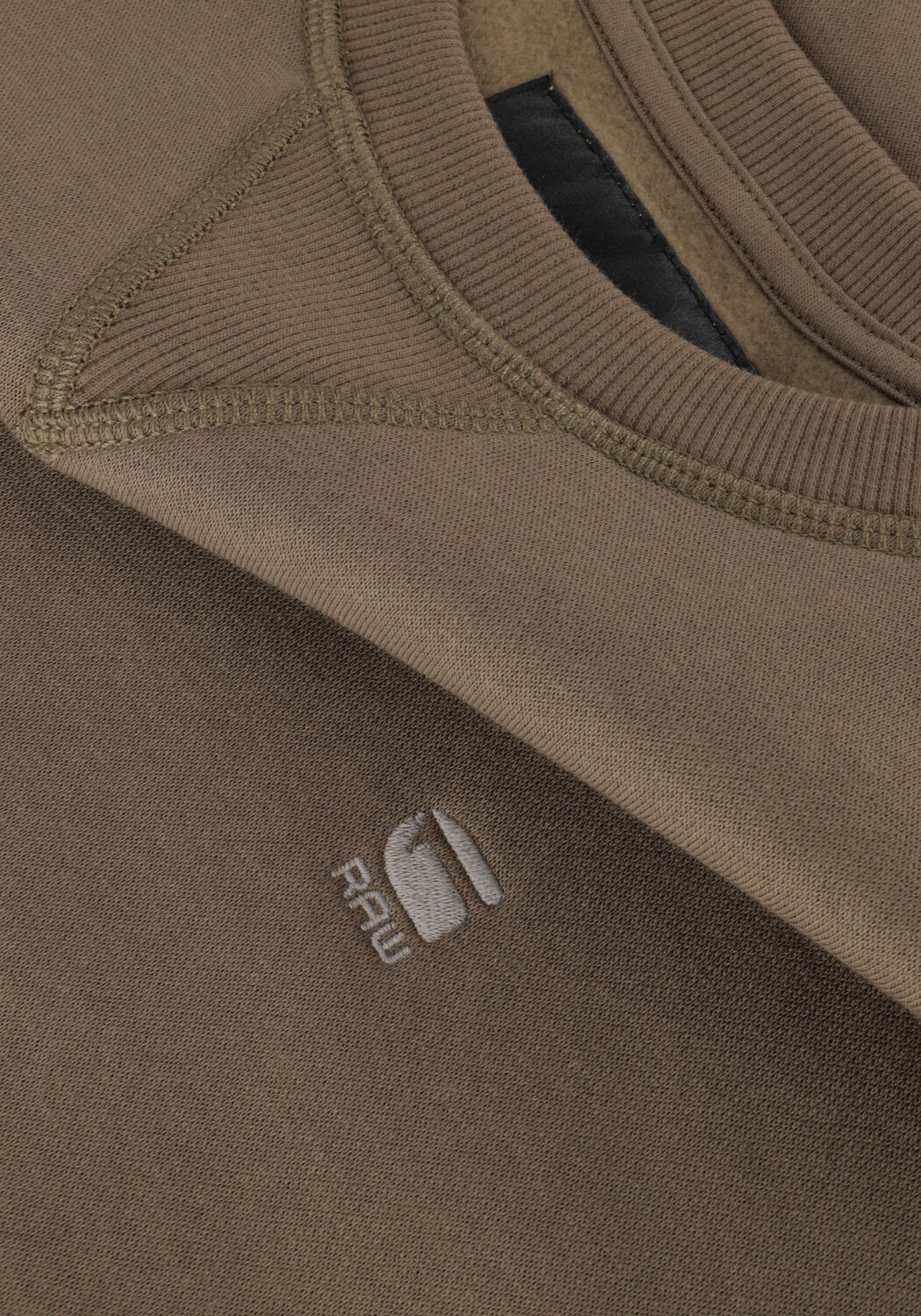 G-STAR RAW Chandail PREMIUM CORE R SW L/S en vert - large