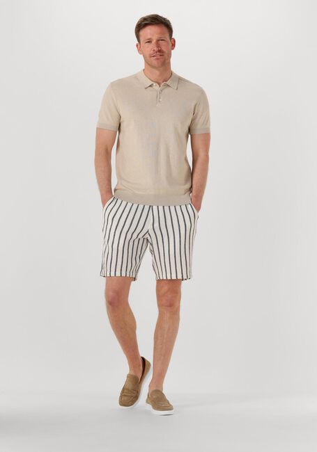 Beige SELECTED HOMME Polo SLHBERG SS KNIT POLO NOOS - large