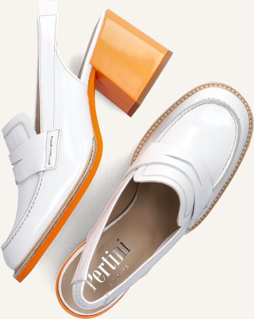 Witte PERTINI Loafers 30485 Witte PERTINI Loafers 30485 - large