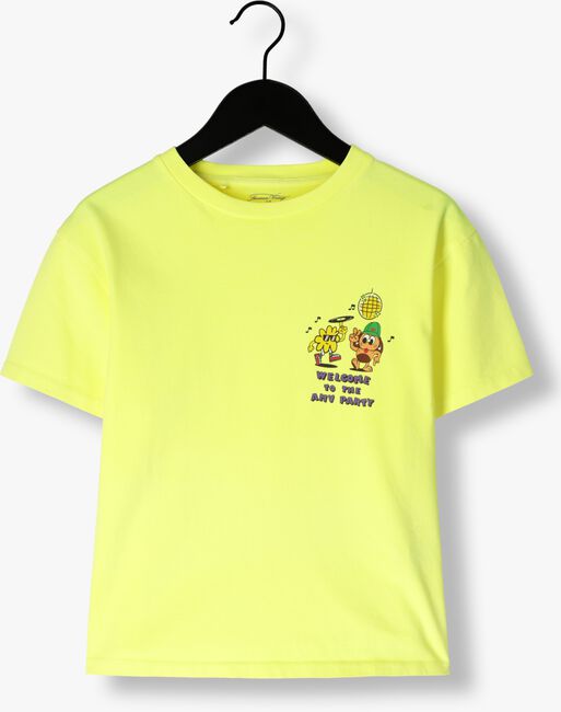 AMERICAN VINTAGE T-shirt FIZVALLEY en jaune - large