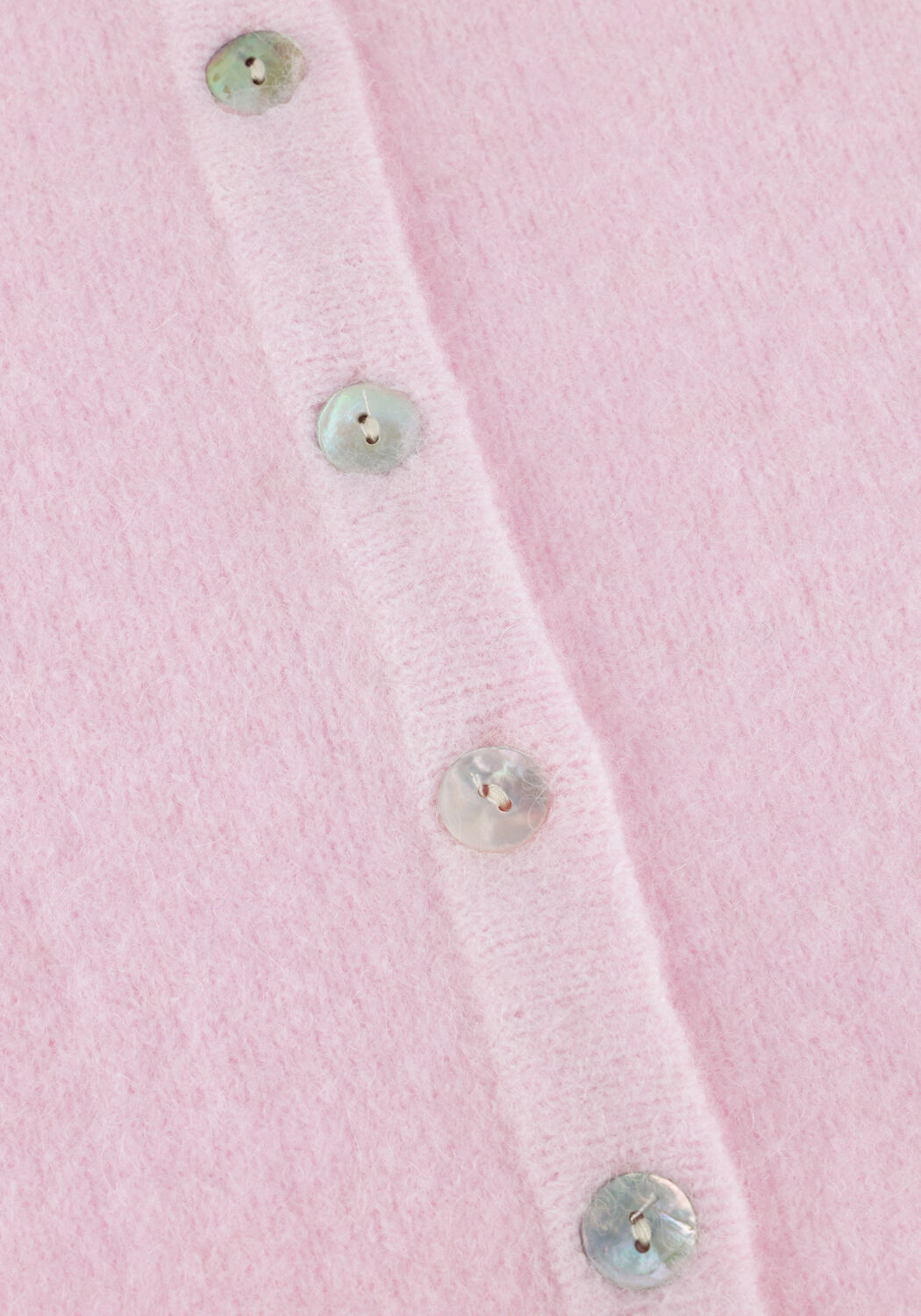 Lichtroze AMERICAN VINTAGE Vest VITOW CARDIGAN - large