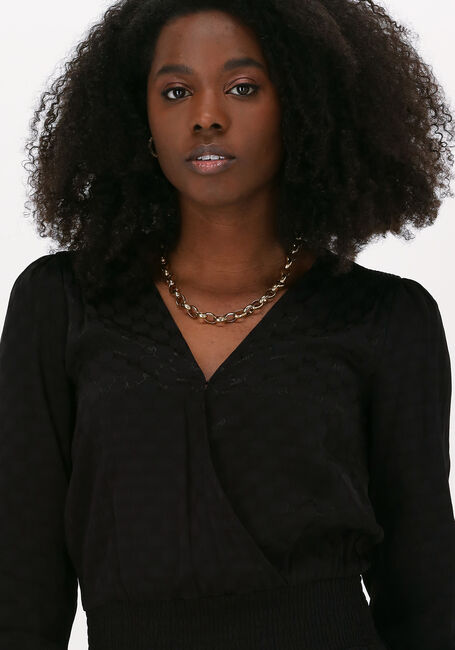 Zwarte MICHAEL KORS Mini jurk JULIA MK LOGO JDQ DRESS - large