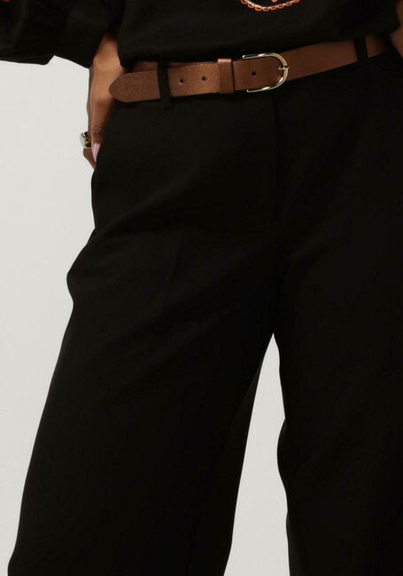 SUMMUM Pantalon large TROUSERS WIDE LEGS FOAM UNI en noir - large
