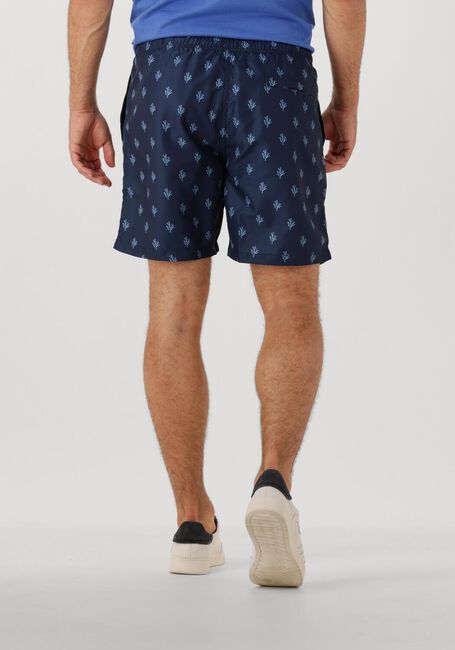 Donkerblauwe SHIWI Zwembroeken MEN MIKE SWIM SHORTS 7 INCH SKETCHED CORAL - large