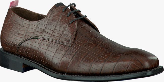 cognac FLORIS VAN BOMMEL shoe 14430  - large