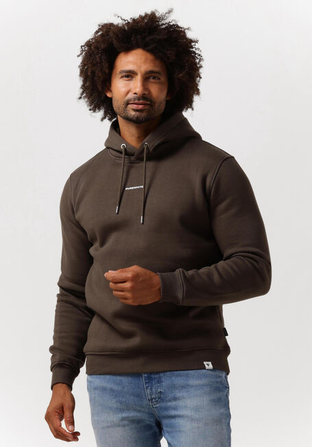 Bruine PUREWHITE Sweater SEASONAL PURE LOGO HOODIE - large
