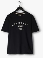 ANERKJENDT T-shirt AKKIKKI S/S BOX LOGO TEE Bleu foncé