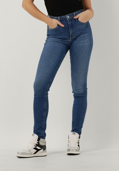 Blauwe CALVIN KLEIN Skinny jeans HIGH RISE SKINNY - large